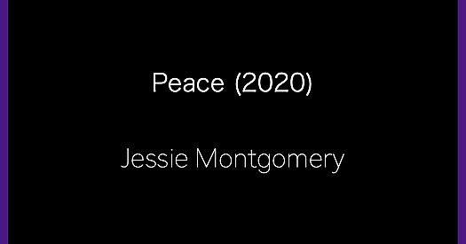 MONTGOMERY, Jessie : Peace (2020)